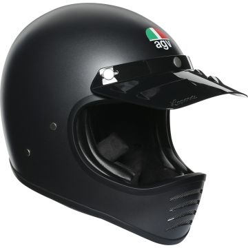 AGV X101 SOLID full face helmet fiber Matt Black