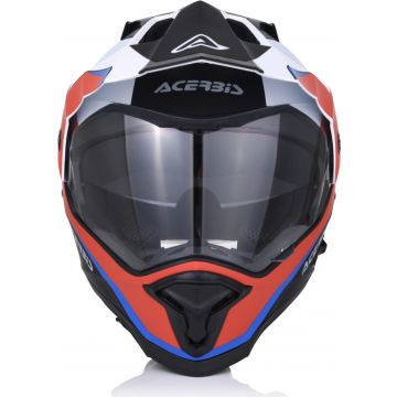Acerbis REACTIVE GRAFFIX fiber touring full face helmet Red White Black