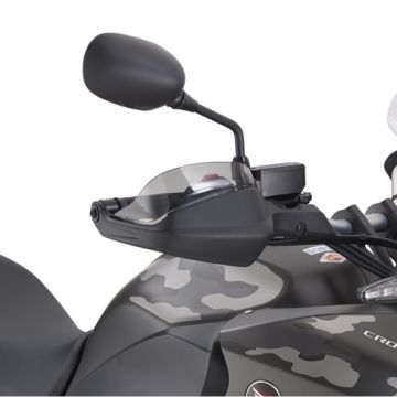 Extensions for smoked Plexiglas guards Givi for Honda